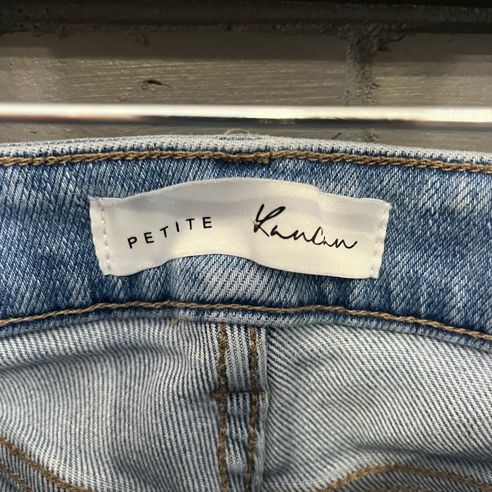 KanCan Petite Button Fly Flare Jeans - size 11/29 - Picture 7 of 8